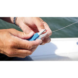 Camillus Cuda Braid Nipper With Premium Lanyard Anglers Titanium Bonded Dual Serrated Blades by Camillus