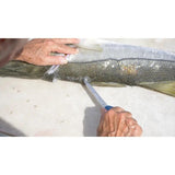Camillus AquaTuff Fillet Knife 6 Inch Blade Durable Zirconium Carbide Stainless With Blue Grip For Anglers by Camillus