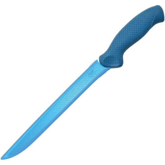 Camillus AquaTuff Fillet Knife 9 Inch Blade Zirconium Carbide Stainless Ergonomic Blue Handle For Anglers by Camillus