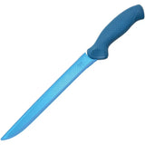 Camillus AquaTuff Fillet Knife 9 Inch Blade Zirconium Carbide Stainless Ergonomic Blue Handle For Anglers by Camillus