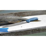 Camillus AquaTuff Serrated Utility Knife 9 Inch Blade Blue Textured Handle Ideal For Outdoor Enthusiasts by Camillus