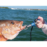 Camillus Fish Lip Gripper 23061 Durable Stainless Grip Blue Non Slip Handle For Anglers Holds 22 Pounds Rope Lanyard by Camillus