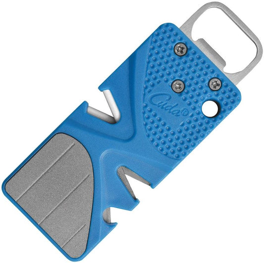 Camillus Cuda Pocket Sharpener 23062 Portable With Fine Ceramic and Coarse Diamond V Notches for Outdoor Enthusiasts by Camillus