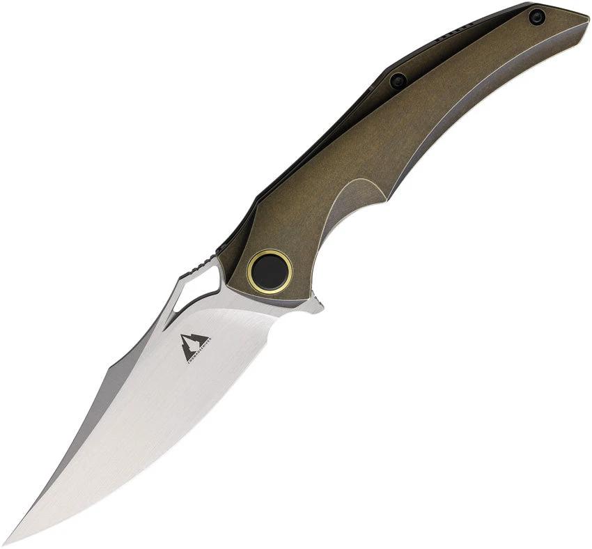 CMB Made Knives Prowler Framelock Bronze CMB02C by CMB Made Knives