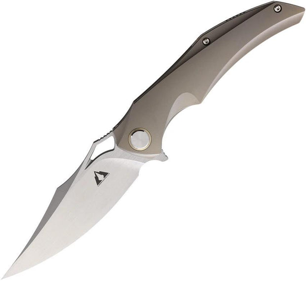 CMB Made Knives Prowler Framelock Gray CMB02G by CMB Made Knives