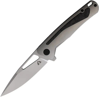 Premium CMB Made Knives Spear Framelock Gray CF CMB04G CPM S35VN Blade 3.75in EDC Knife for Enthusiasts by CMB Made Knives