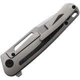 Premium CMB Made Knives Spear Framelock Gray CF CMB04G CPM S35VN Blade 3.75in EDC Knife for Enthusiasts by CMB Made Knives