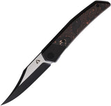CMB Made Knives Zetsu Linerlock CF Copper CMB09C by CMB Made Knives