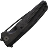 CMB Made Knives Darma Linerlock CF EDC Knife With M390 Blade Titanium Bolsters And Carbon Fiber Handle by CMB Made Knives