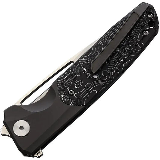 CMB Made Knives Darma Linerlock EDC Knife With Carbon Fiber Aluminum Handle M390 Blade by CMB Made Knives