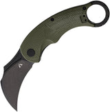 CMB Made Knives Falcon Linerlock Grn G10 CMB-C01G by CMB Made Knives