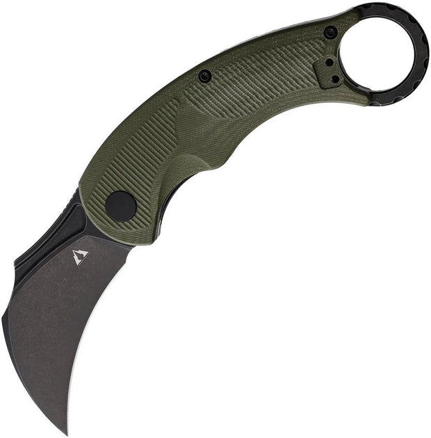 CMB Made Knives Falcon Linerlock Grn G10 CMB-C01G by CMB Made Knives