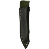 CMB Made Kisame Fixed Blade Knife, Full Tang 14C28N Steel, Black G10 Handle, Outdoor Survival by CMB Made Knives