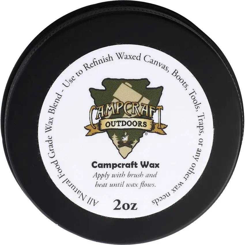 Campcraft Outdoors Wax All Natural Food Grade Refresher For Waxed Canvas And Leather Gear For Outdoor Enthusiasts by Campcraft Outdoors