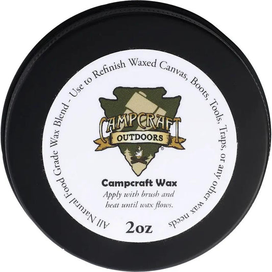 Campcraft Outdoors Wax All Natural Food Grade Refresher For Waxed Canvas And Leather Gear For Outdoor Enthusiasts by Campcraft Outdoors