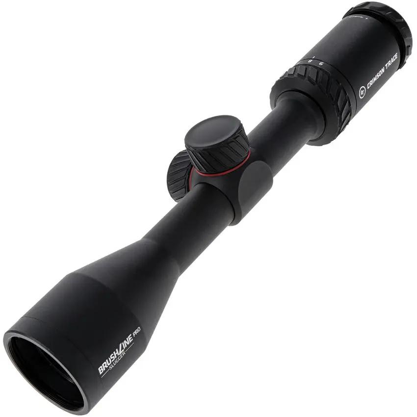 Crimson Trace Brushline Pro 3-9x40 Scope For Hunters With BDC Slugger Reticle And Quick Zero-Reset Turrets by Crimson Trace