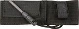 Rite Edge Fixed Blade 210832 - Full Tang Stainless Tanto Knife With Fire Starter And Belt Sheath by Rite Edge