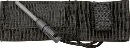 Rite Edge Fixed Blade 210832 - Full Tang Stainless Tanto Knife With Fire Starter And Belt Sheath by Rite Edge
