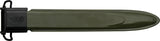 Rite Edge M1 Combat Knife - 14.25 Inch Overall, 9.75 Inch Black Stainless Blade, Grooved Stainless Handle by Rite Edge