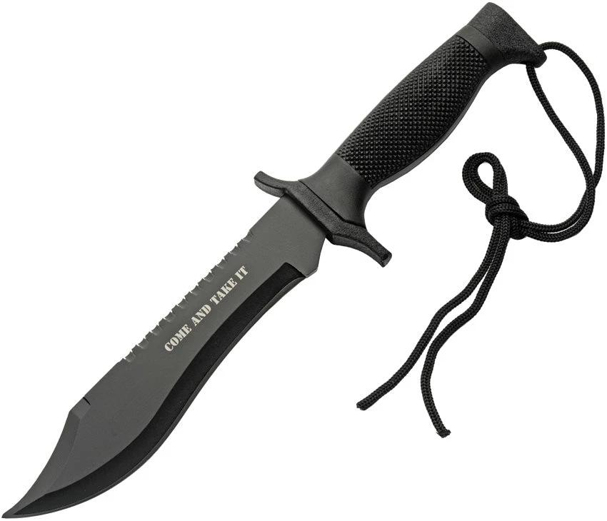 China Made Combat Knife Black 211138-BK by China Made
