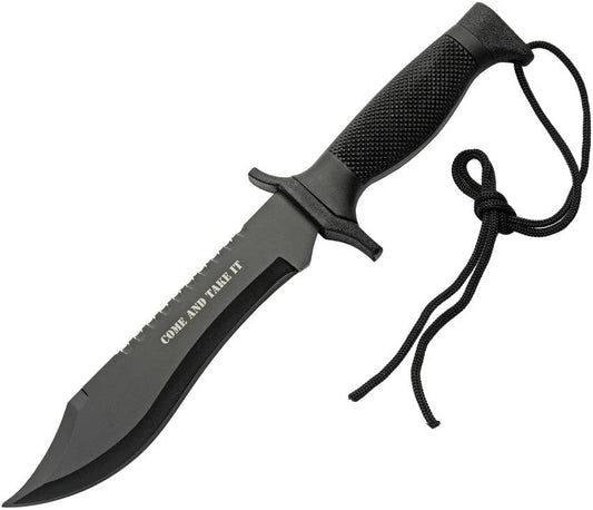 China Made Combat Knife Black 211138-BK by China Made