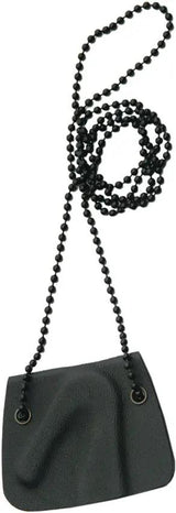 Rite Edge Belt Cutter Neck Knife - 6.5 Inch Overall, 1.5 Inch Black Blade, One-Piece Construction, Lanyard Hole by Rite Edge