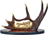 Bowie Knife Wolf 211165-WF With Display Stand, 9.25in Stainless Blade, Imitation Stag Handle, Collectors Edition by China Made