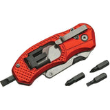 Rite Edge Box Cutter With Screwdriver - Multi Tool With Replaceable Blade And Three Extra Blades by Rite Edge