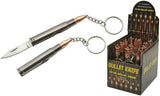 China Made Bullet Keychain Knife 12pc 211345 by China Made