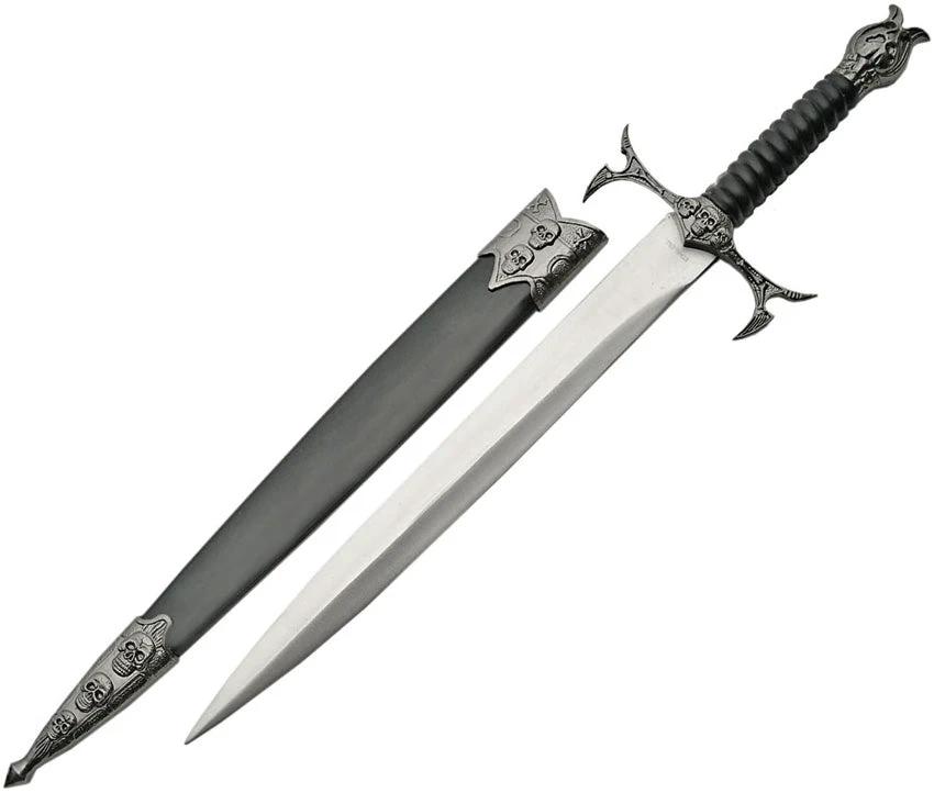 China Made Skull Dagger with Scabbard 211348 by China Made