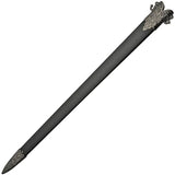 Earl Of Huntington Sword Stainless Unsharpened Blade 22 And A Half Inch Metal Alloy Handle Scabbard For Collectors by China Made