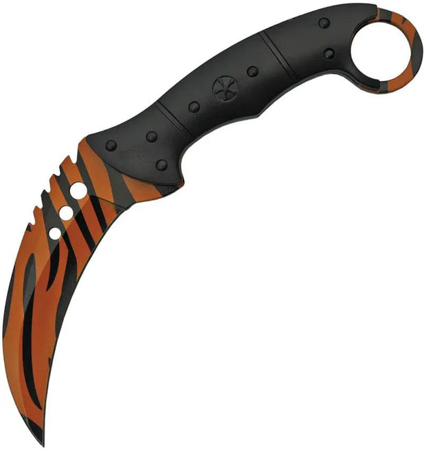 Rite Edge Tiger Print Karambit 211462 by Rite Edge