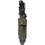 Rite Edge M9 Military Camo Knife - 8 Inch Sawback Clip Point Stainless Blade With Rifle Attachment by Rite Edge