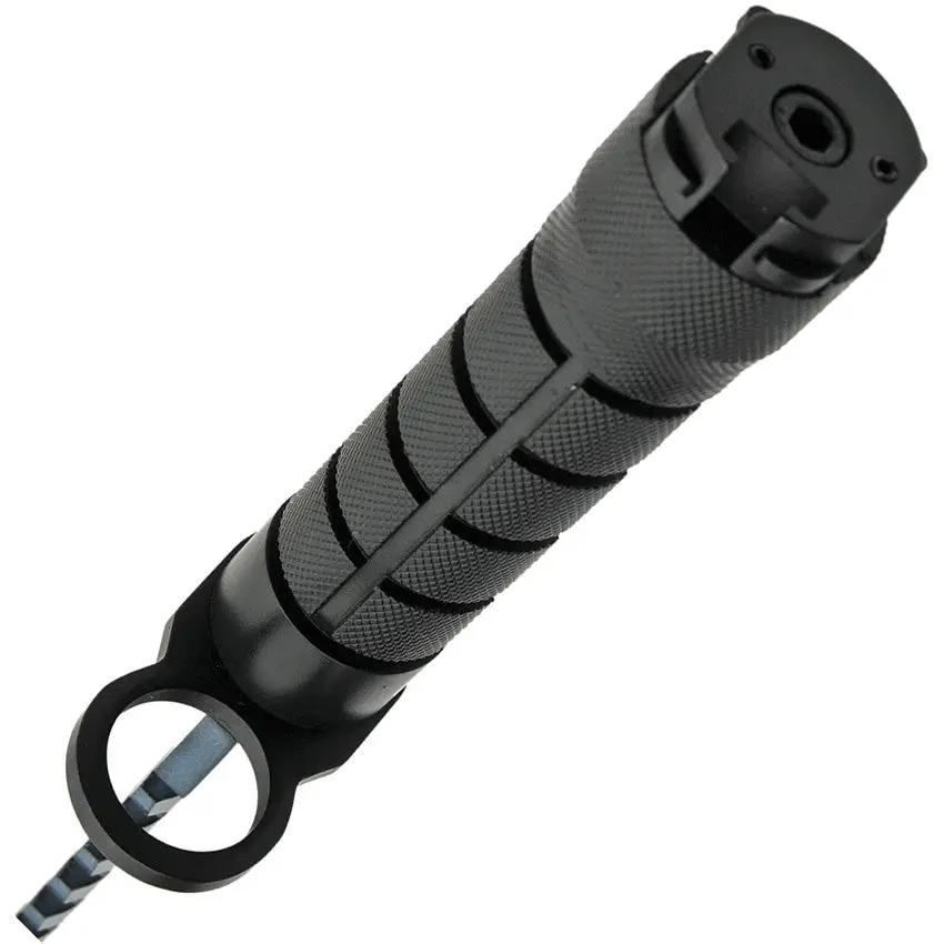 Rite Edge M9 Military Camo Knife - 8 Inch Sawback Clip Point Stainless Blade With Rifle Attachment by Rite Edge