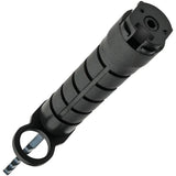 Rite Edge M9 Military Camo Knife - 8 Inch Sawback Clip Point Stainless Blade With Rifle Attachment by Rite Edge