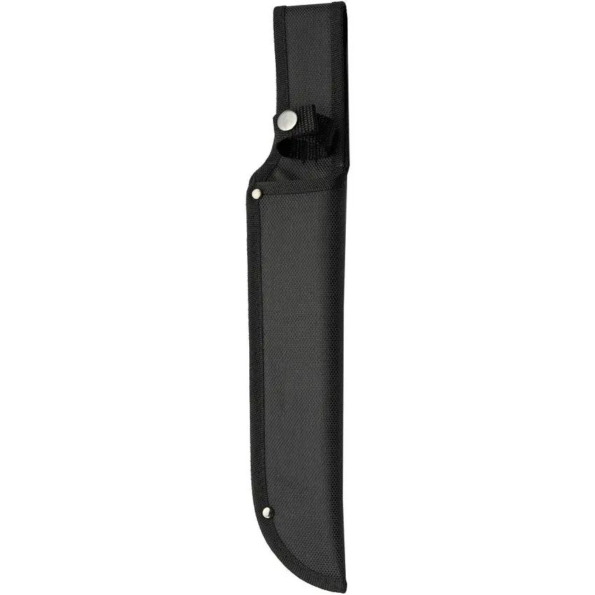 Rite Edge Silver Tech Bowie 211515 SL - Satin Finish Clip Point Blade With Black Rubberized ABS Handle by Rite Edge