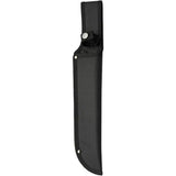 Rite Edge Silver Tech Bowie 211515 SL - Satin Finish Clip Point Blade With Black Rubberized ABS Handle by Rite Edge