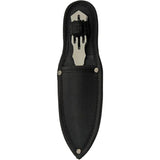 Rite Edge Three Piece Thrower Set - Two Tone Stainless Blades With 8 Inch Overall Length And Black Nylon Sheath by Rite Edge