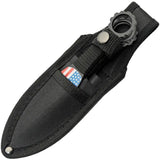 Rite Edge Patriot Thrower Set - Three Throwing Knives With Patriotic Skull Artwork And Black Stainless Blades by Rite Edge
