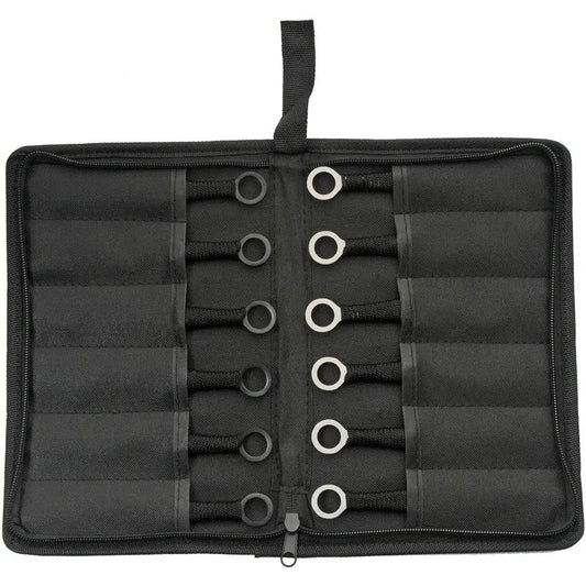 Rite Edge 12pc Two Team Kunai Set - Stainless Steel Blades, Satin And Black Finishes, Boxed by Rite Edge