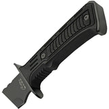 Rite Edge Mountain Machete Black - Black Finish Stainless Blade, 16.25 Inch Overall, Rugged ABS Handle by Rite Edge