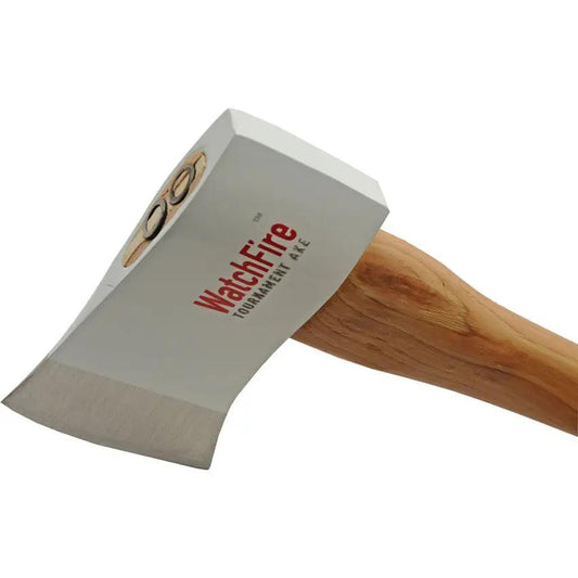 Tournament Throwing Axe For Target Practice 16.25 Inch Overall With 1.75 Lb Head Hickory Handle Black Nylon Sheath by China Made
