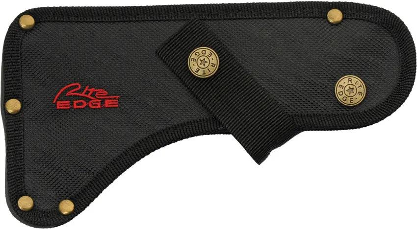 Old Glory American Flag Axe 12 Inch Satin Stainless Full Tang Spike End Belt Sheath For Outdoorsmen by China Made
