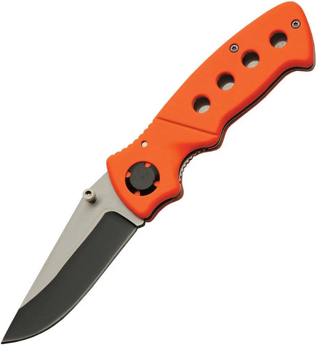 Rite Edge Hollow Linerlock Orange 211581-OR by Rite Edge