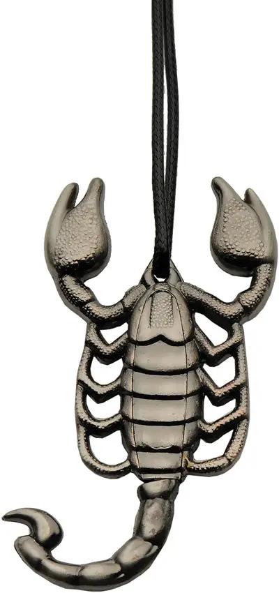 Rite Edge Scorpion Neck Knife 211588 - 3.5 Inch Satin Blade With Cord Necklace And Zinc Alloy Sheath by Rite Edge