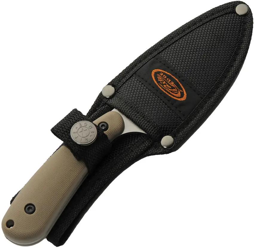Rite Edge Trailing Skinner Desert 211599-DS - 7 Inch Overall, 3.5 Inch Satin 3Cr13 Stainless Blade, Desert Sand Handle by Rite Edge