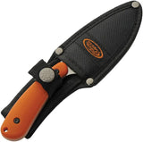 Rite Edge Trailing Skinner Orange 211599-OR - 7 Inch Overall, Satin 3Cr13 Stainless Blade, Full Tang, Lanyard Hole by Rite Edge
