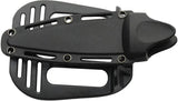 Rite Edge Battle Knife - 8 Inch Partially Serrated Stainless Dagger Blade With Black Textured Nylon Handle by Rite Edge