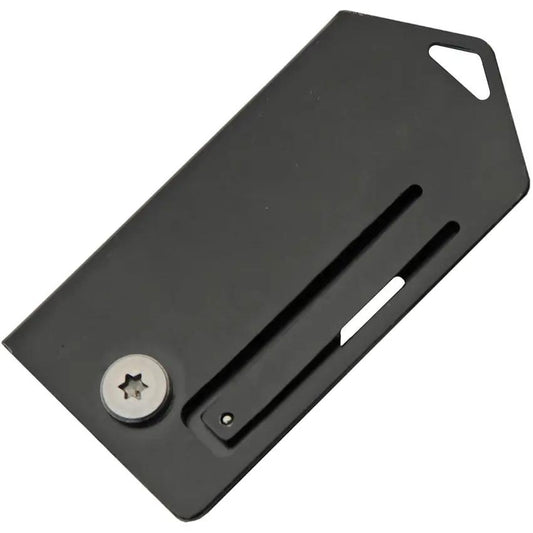 Premium Black Dog Tag Cutter Folder 2 Inch Stainless Blade With Bottle Opener For Outdoor Enthusiasts by China Made