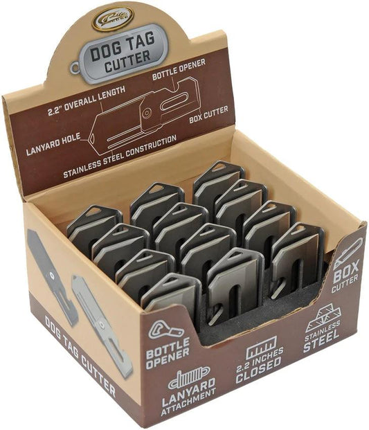 China Made Dog Tag Cutter Folder 12Pc 211608-DS by China Made
